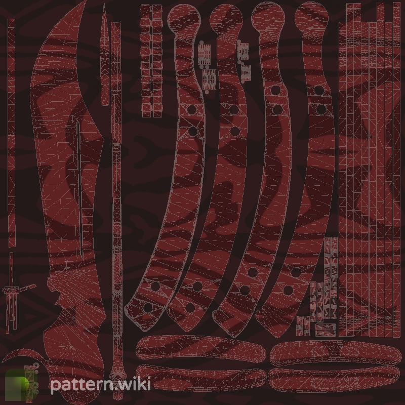 Butterfly Knife Slaughter seed 926 pattern template