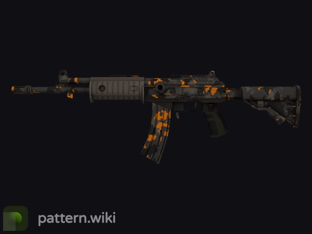 Galil AR Orange DDPAT seed 398