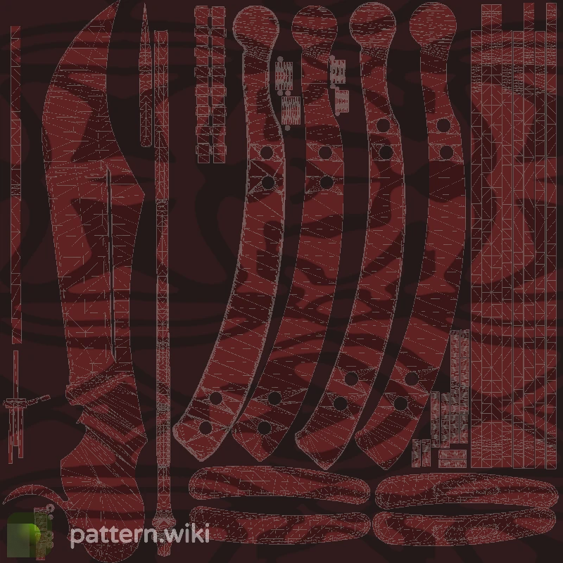 Butterfly Knife Slaughter seed 579 pattern template