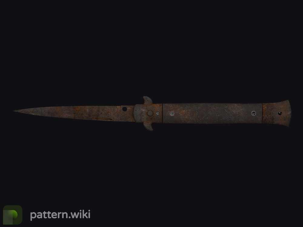 Stiletto Knife Rust Coat seed 955