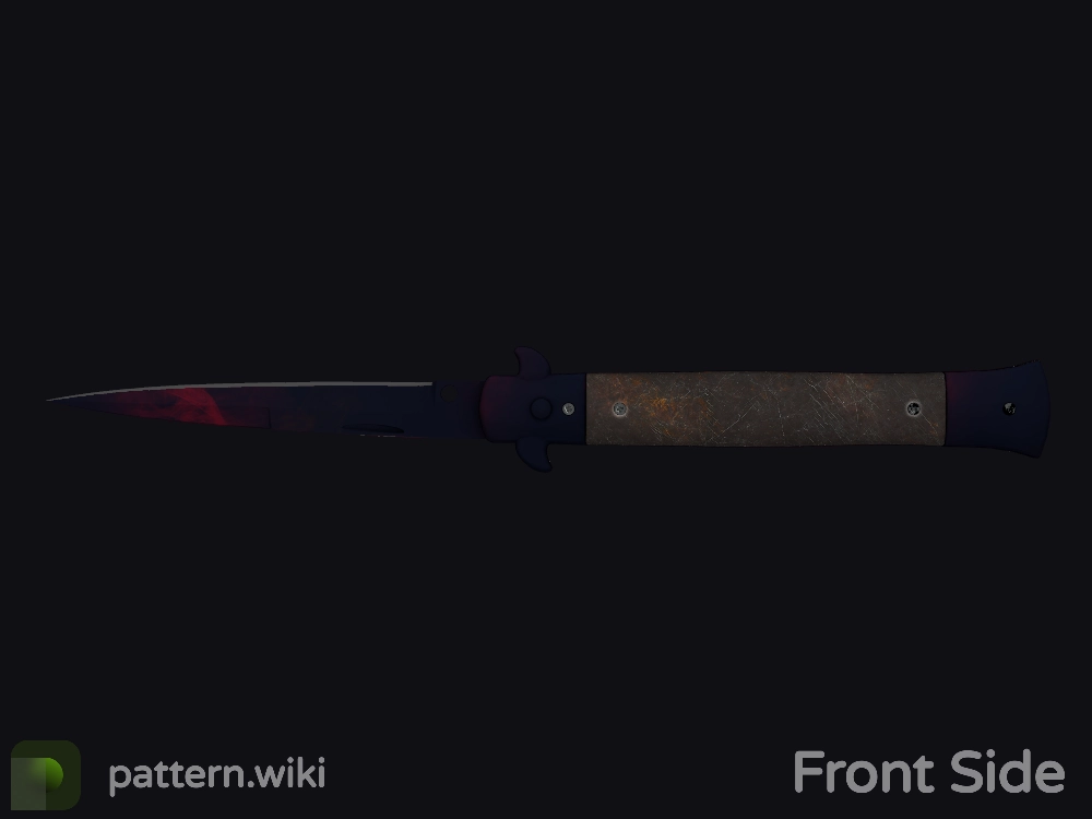 Stiletto Knife Doppler seed 127