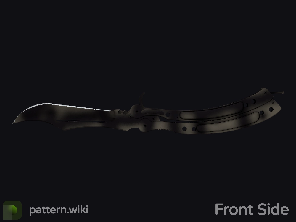 Butterfly Knife Scorched seed 661