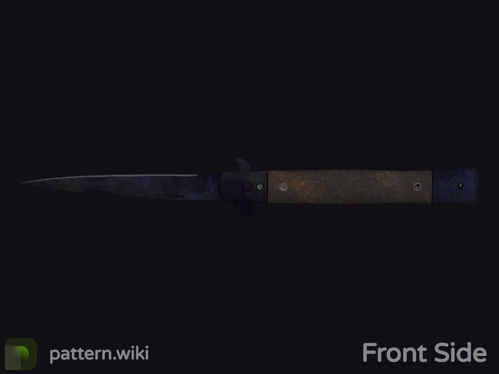 Stiletto Knife Doppler seed 832