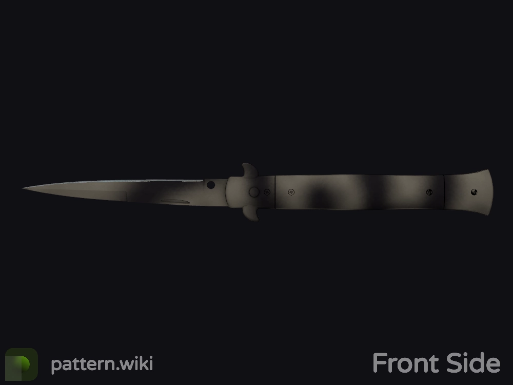 Stiletto Knife Scorched seed 591