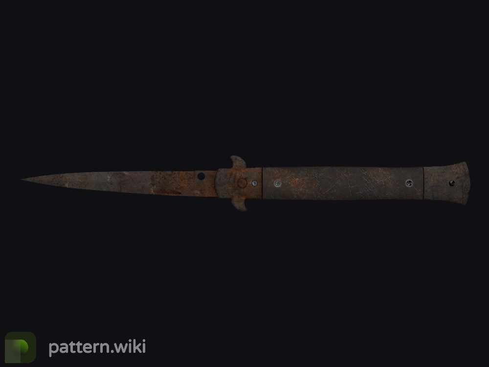 Stiletto Knife Rust Coat seed 112