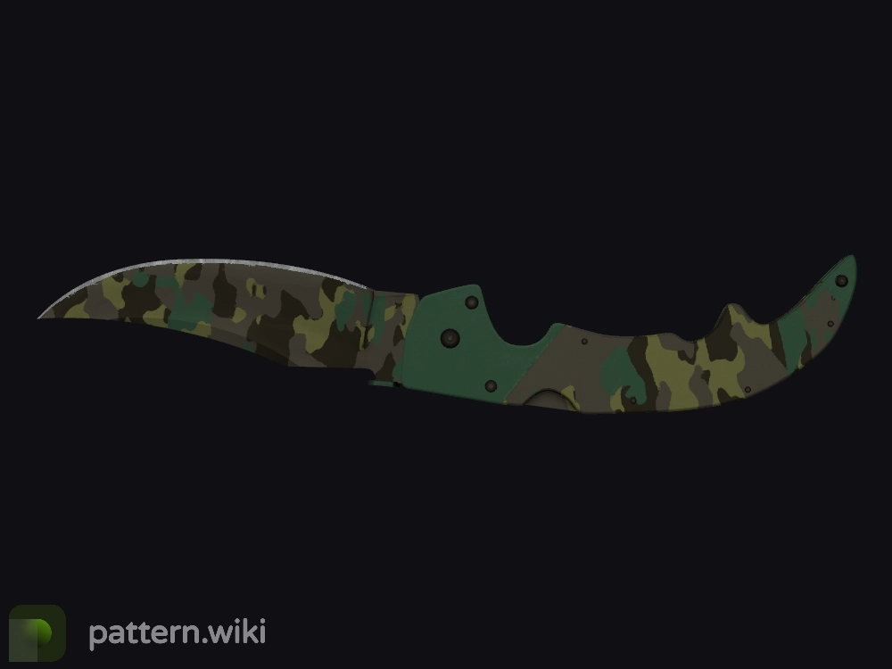 Falchion Knife Boreal Forest seed 760