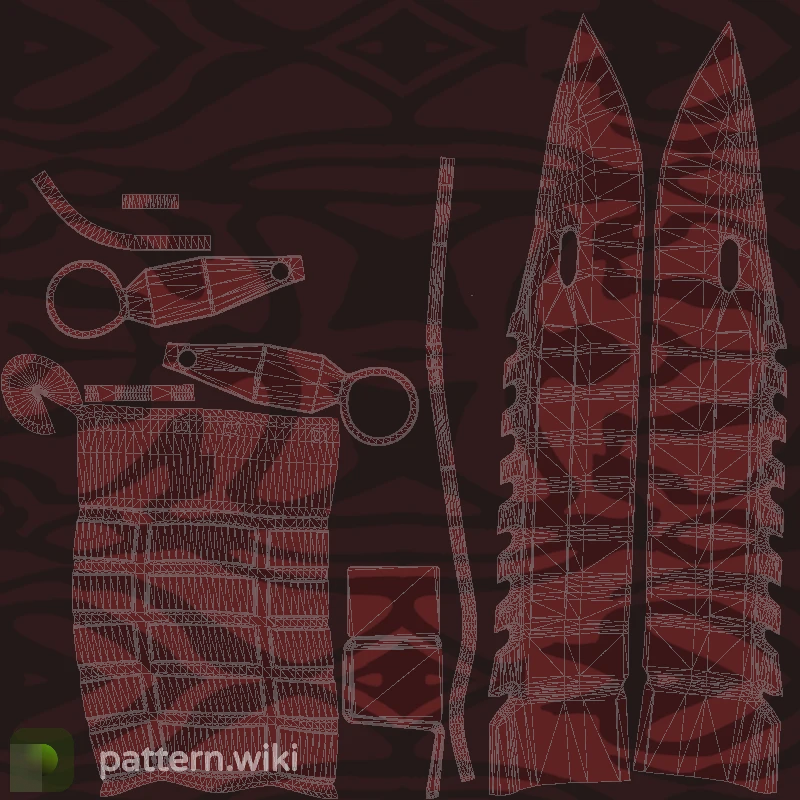 M9 Bayonet Slaughter seed 965 pattern template