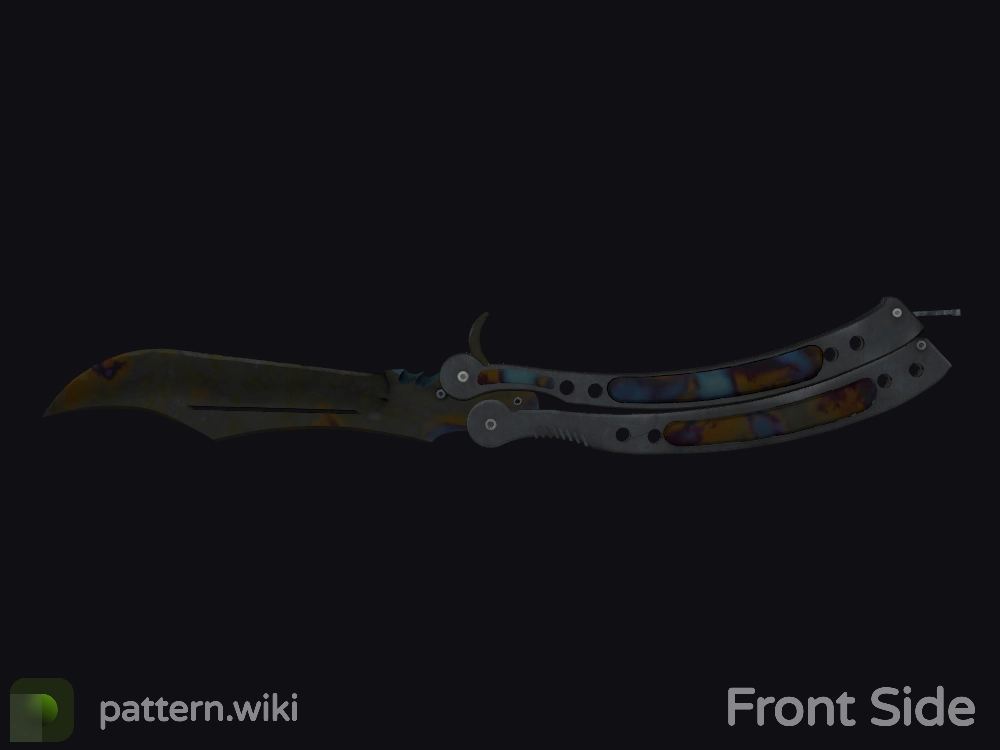 Butterfly Knife Case Hardened seed 583