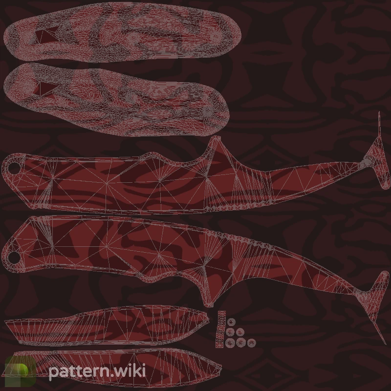 Gut Knife Slaughter seed 837 pattern template