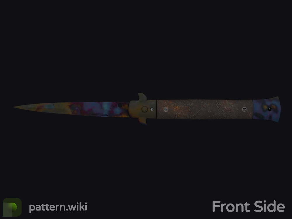 Stiletto Knife Case Hardened seed 968