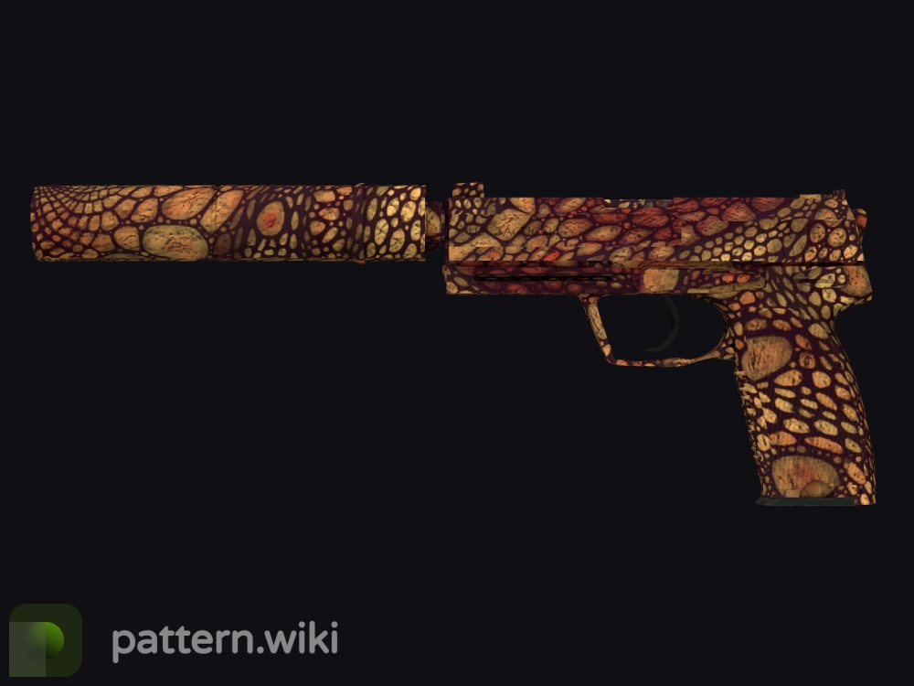 USP-S Orange Anolis seed 834