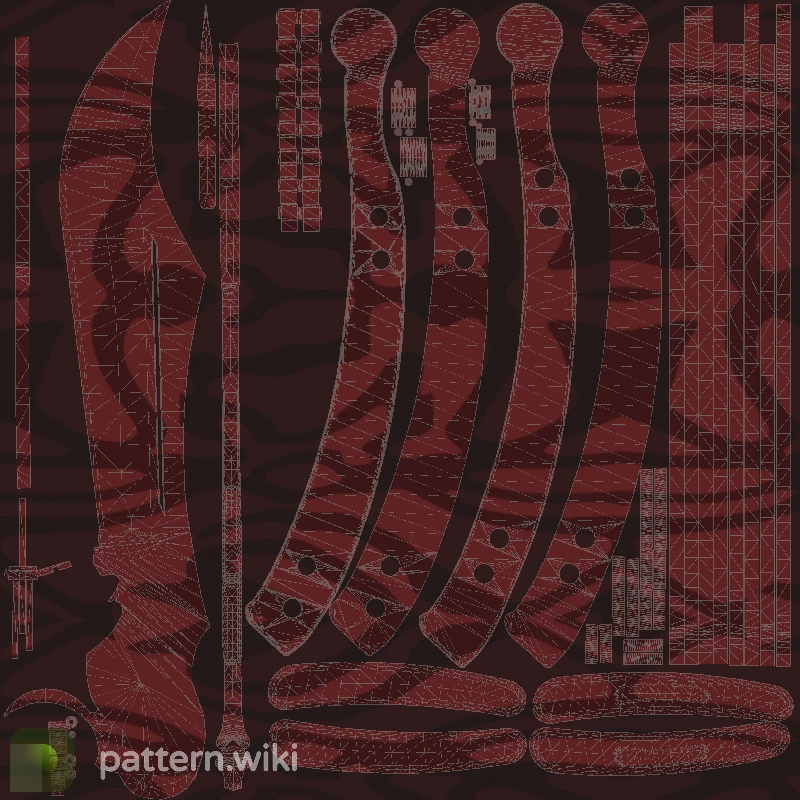 Butterfly Knife Slaughter seed 917 pattern template