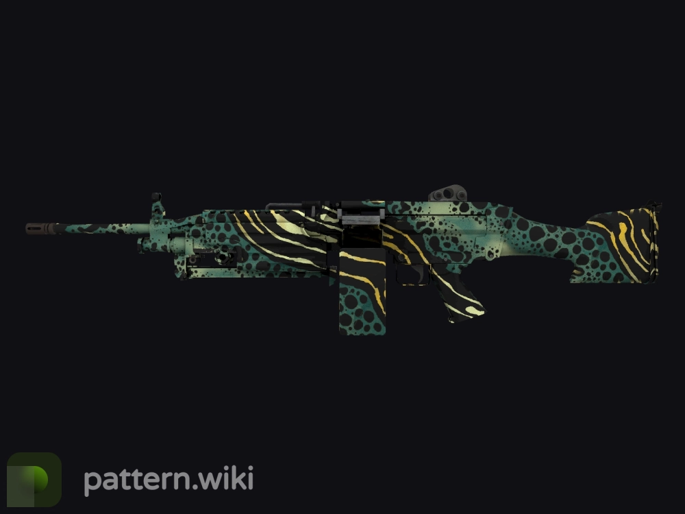 M249 Emerald Poison Dart seed 866