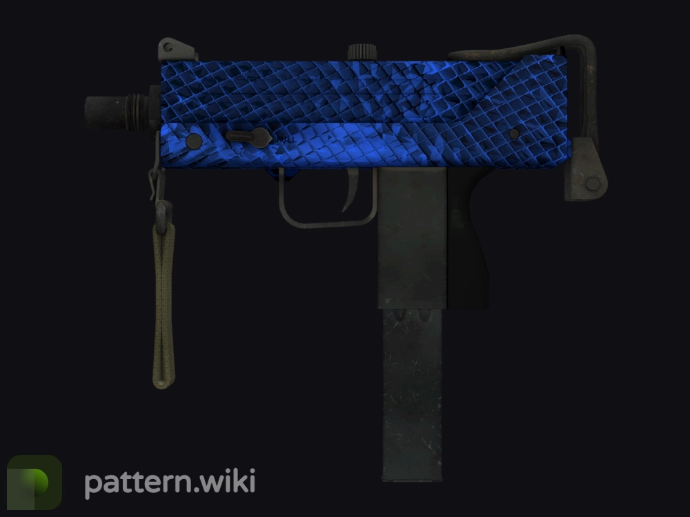 MAC-10 Lapis Gator seed 618