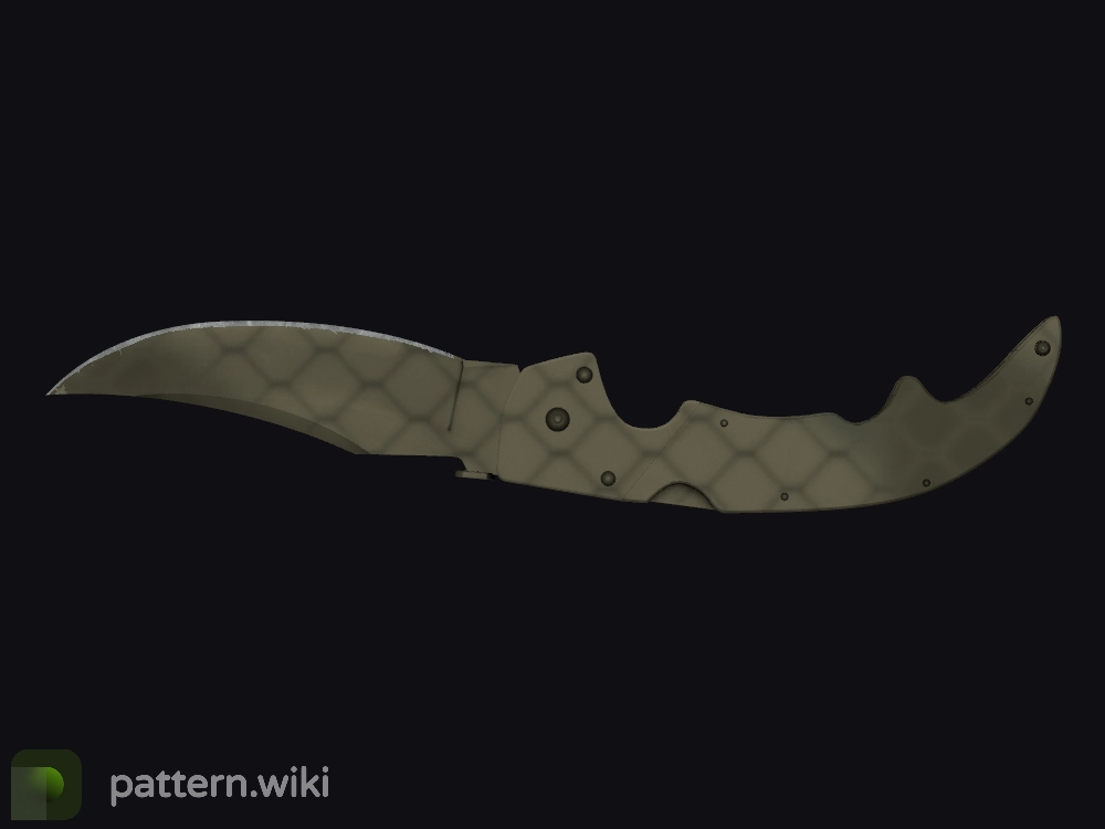 Falchion Knife Safari Mesh seed 719