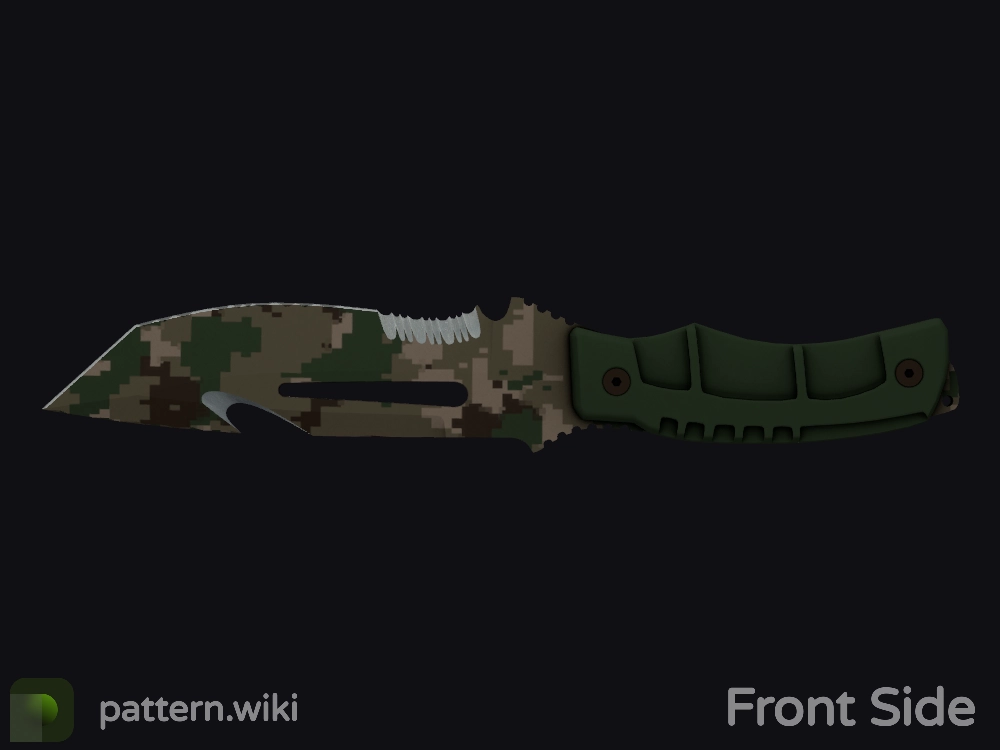 Survival Knife Forest DDPAT seed 319