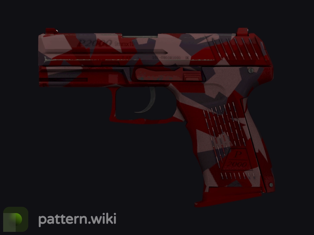 P2000 Red FragCam seed 245