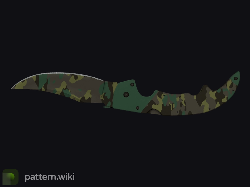 Falchion Knife Boreal Forest seed 468