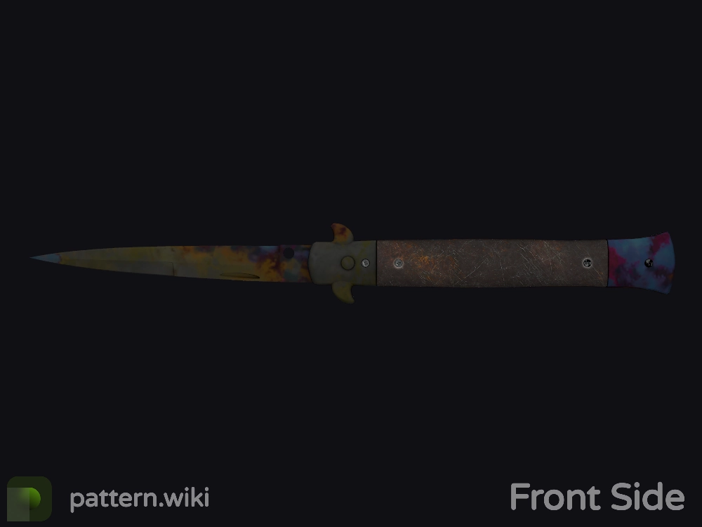 Stiletto Knife Case Hardened seed 99