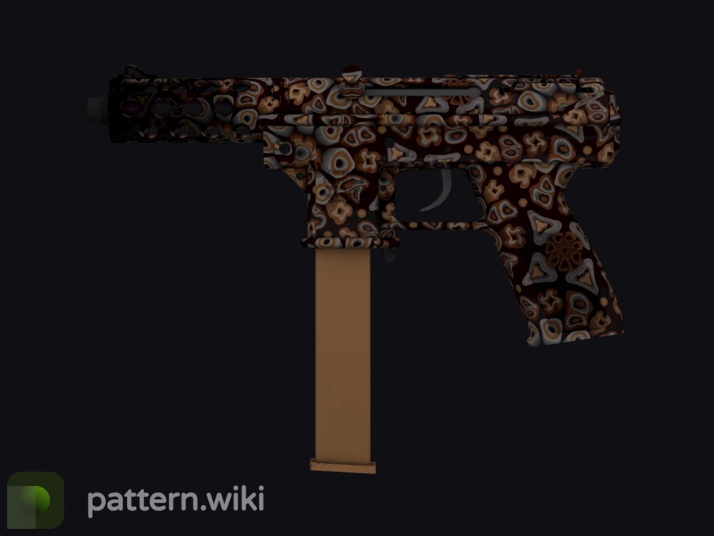 Tec-9 Orange Murano seed 237