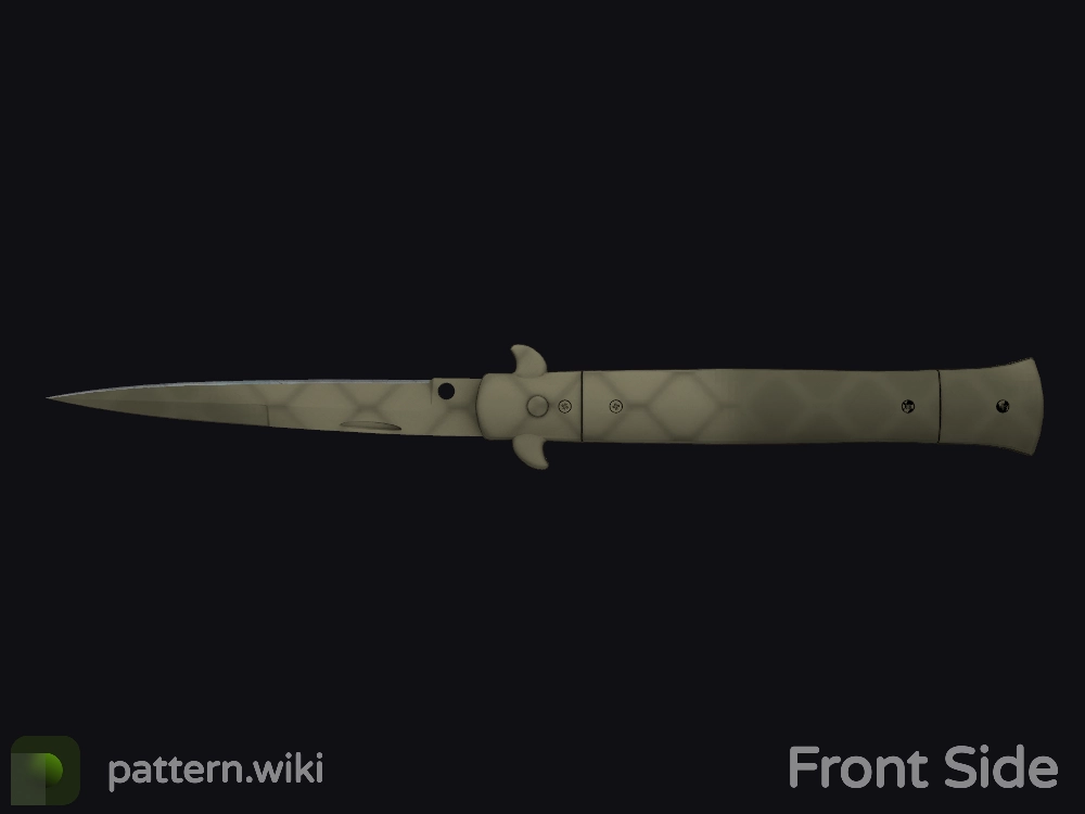 Stiletto Knife Safari Mesh seed 958