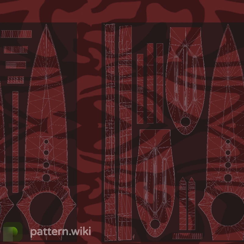 Skeleton Knife Slaughter seed 1 pattern template