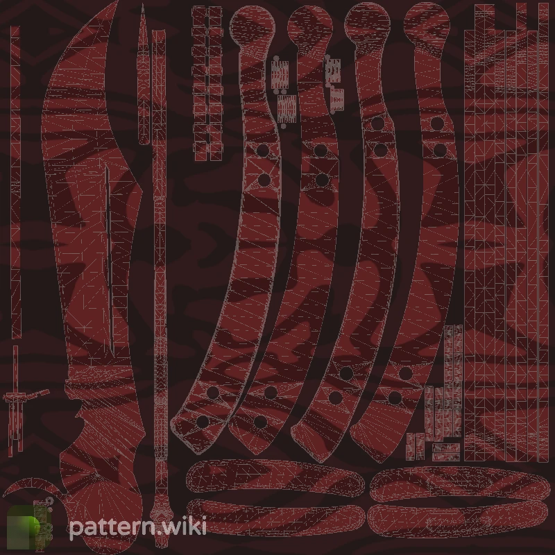 Butterfly Knife Slaughter seed 846 pattern template