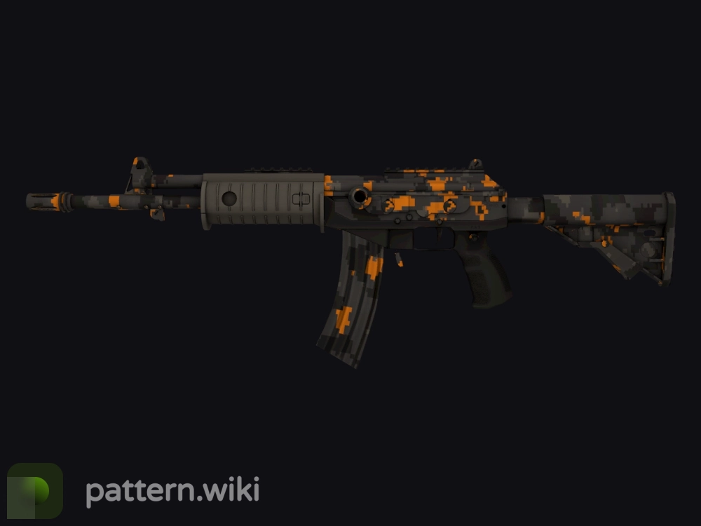 Galil AR Orange DDPAT seed 255