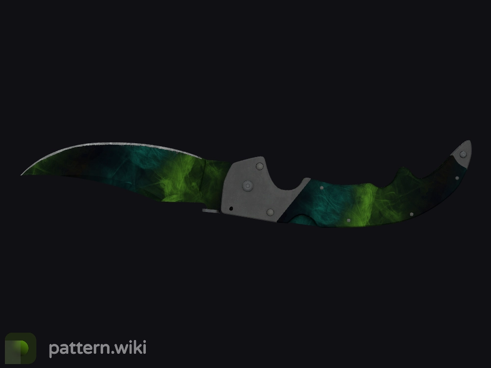 Falchion Knife Gamma Doppler seed 843