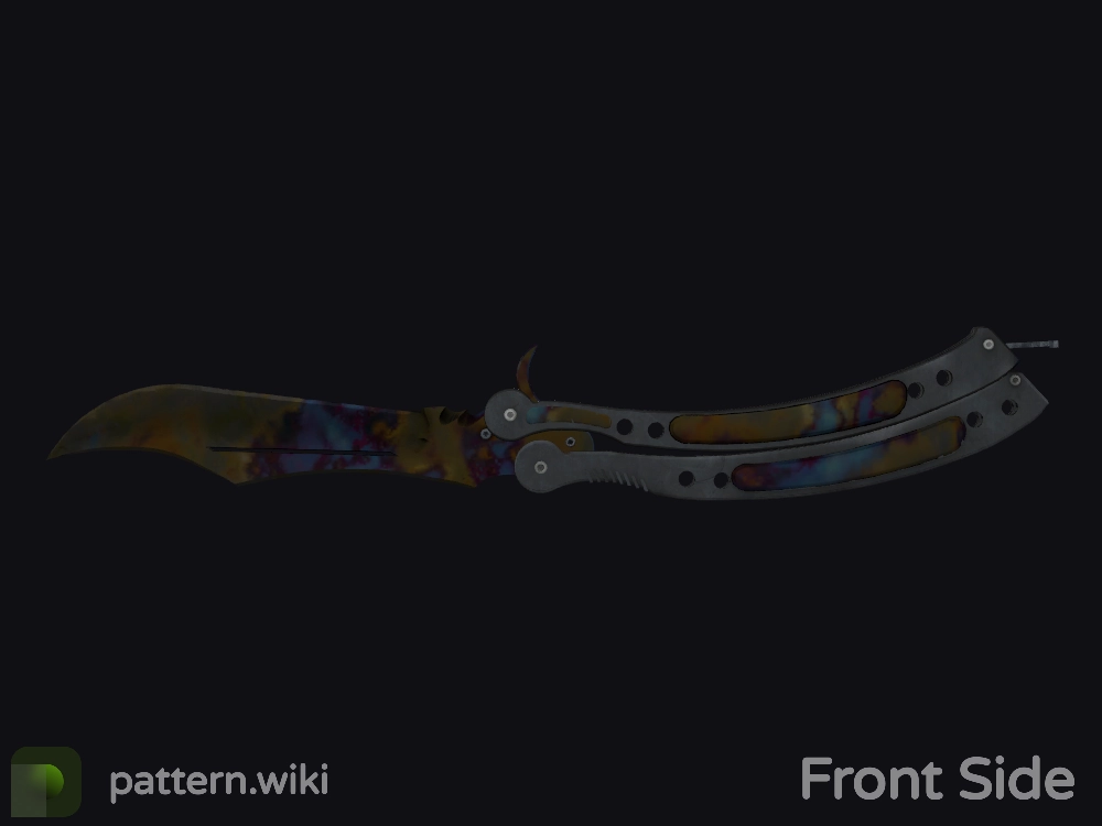 Butterfly Knife Case Hardened seed 391