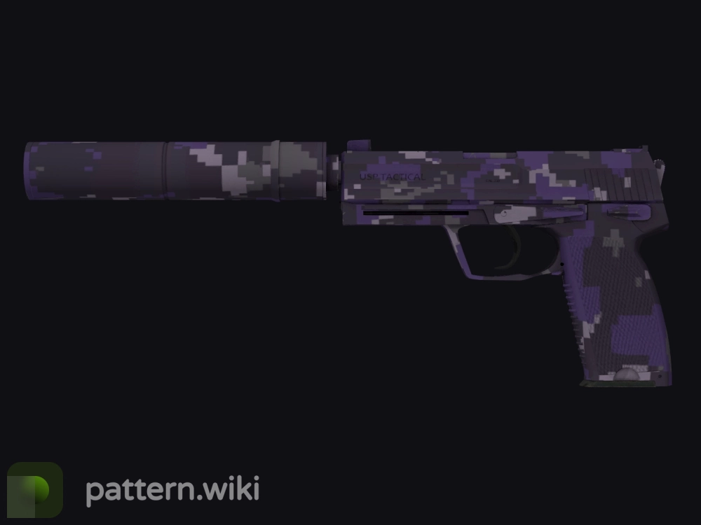 USP-S Purple DDPAT seed 346