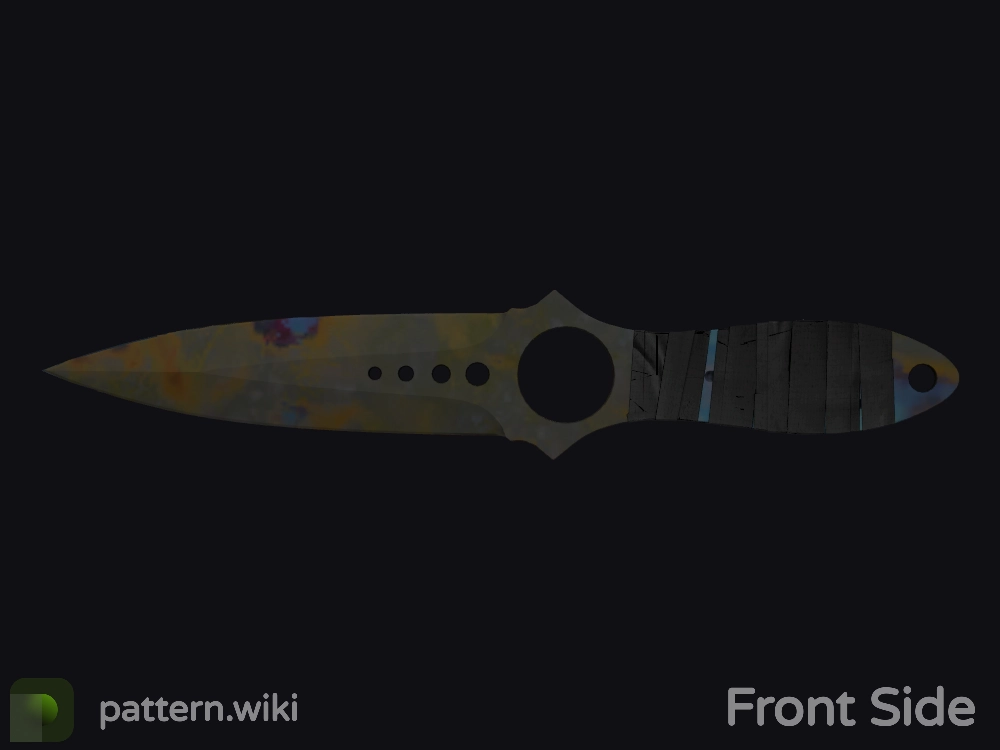 Skeleton Knife Case Hardened seed 622