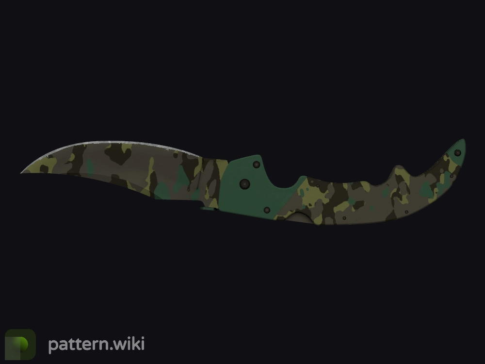 Falchion Knife Boreal Forest seed 15