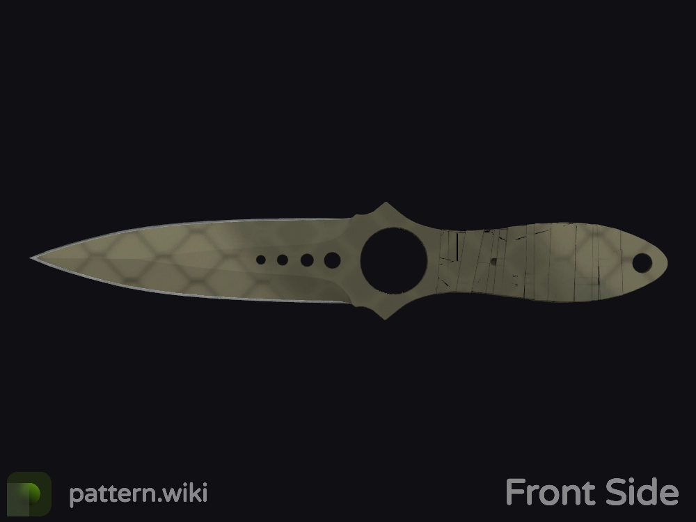 Skeleton Knife Safari Mesh seed 813