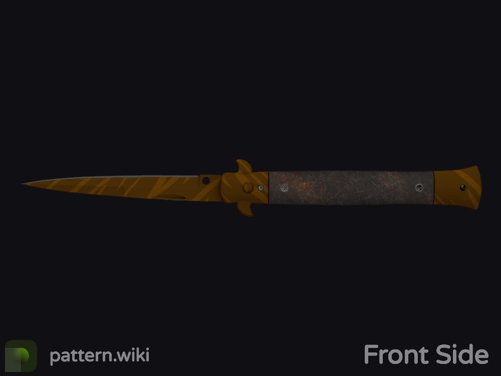 Stiletto Knife Tiger Tooth seed 0