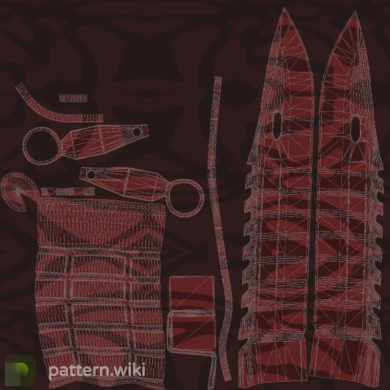 M9 Bayonet Slaughter seed 220 pattern template