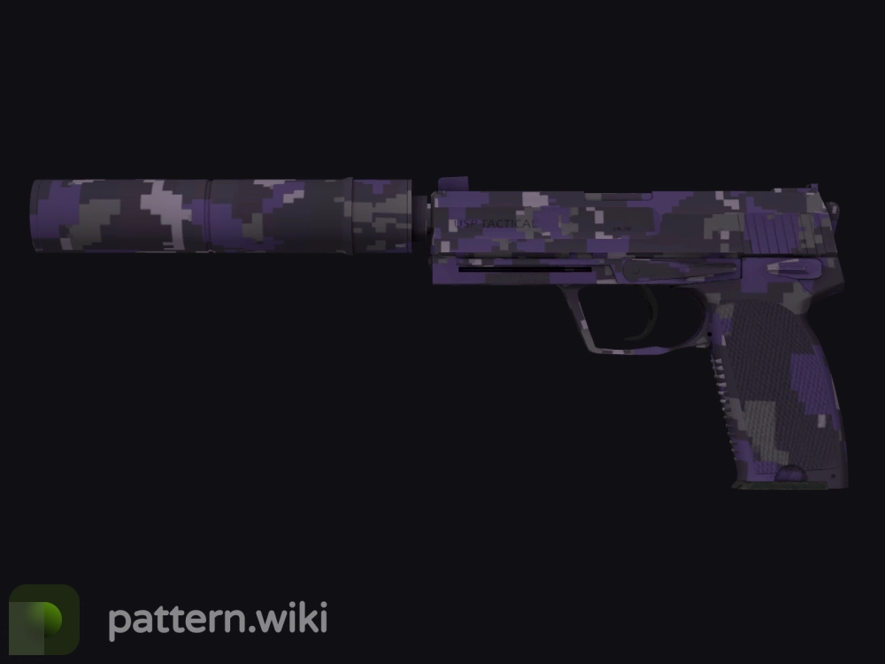 USP-S Purple DDPAT seed 143