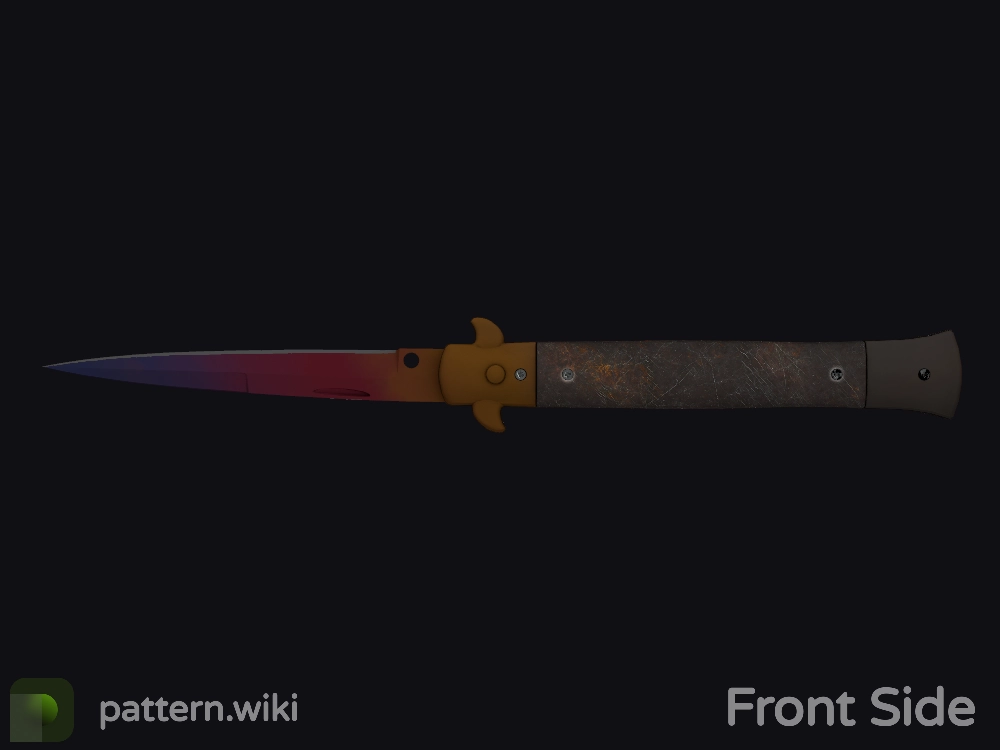 Stiletto Knife Fade seed 566