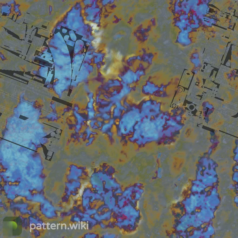 AK-47 Case Hardened seed 306 pattern template