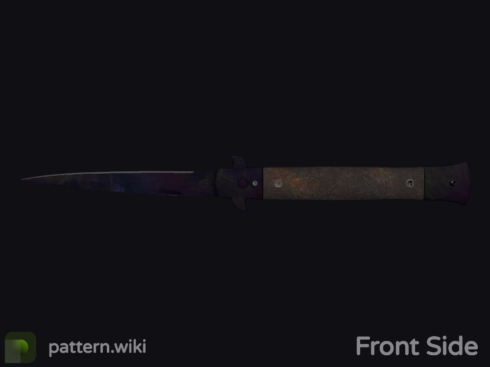 Stiletto Knife Doppler seed 321