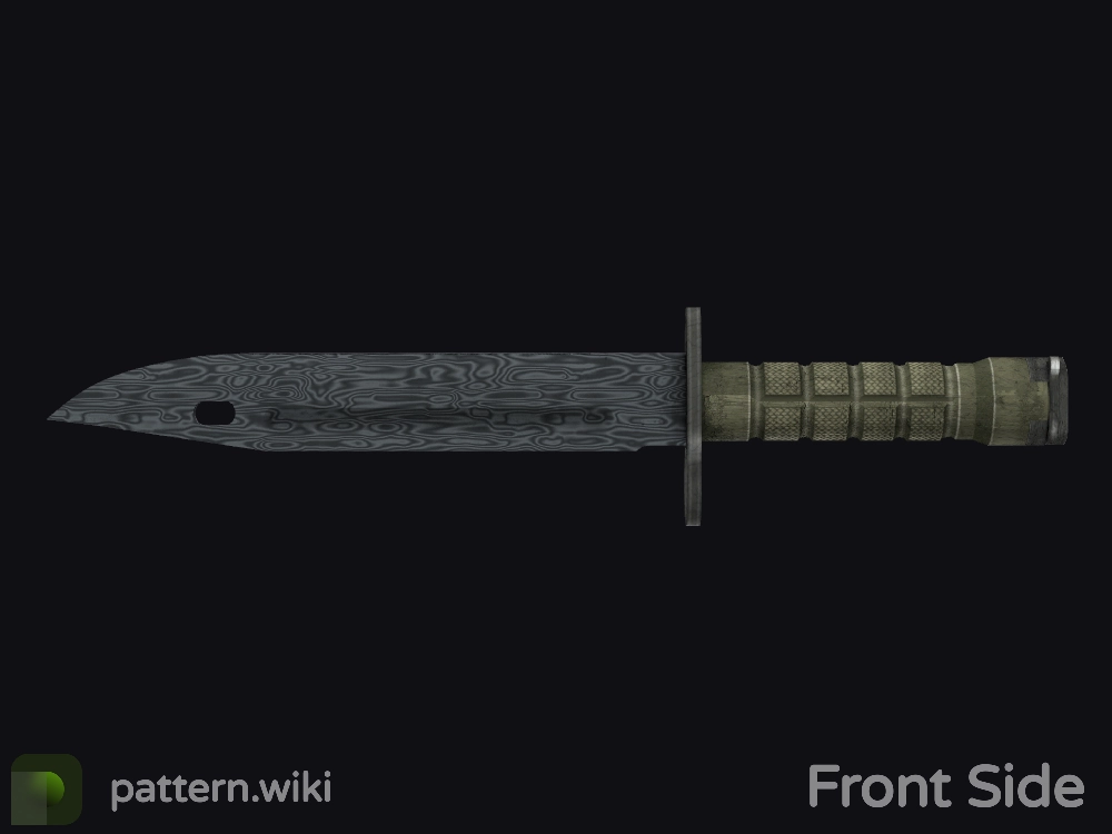 Bayonet Damascus Steel seed 757