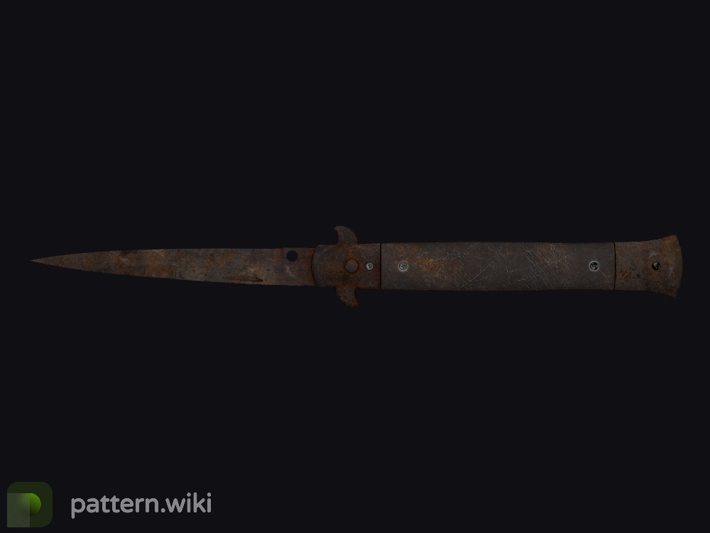 Stiletto Knife Rust Coat seed 44