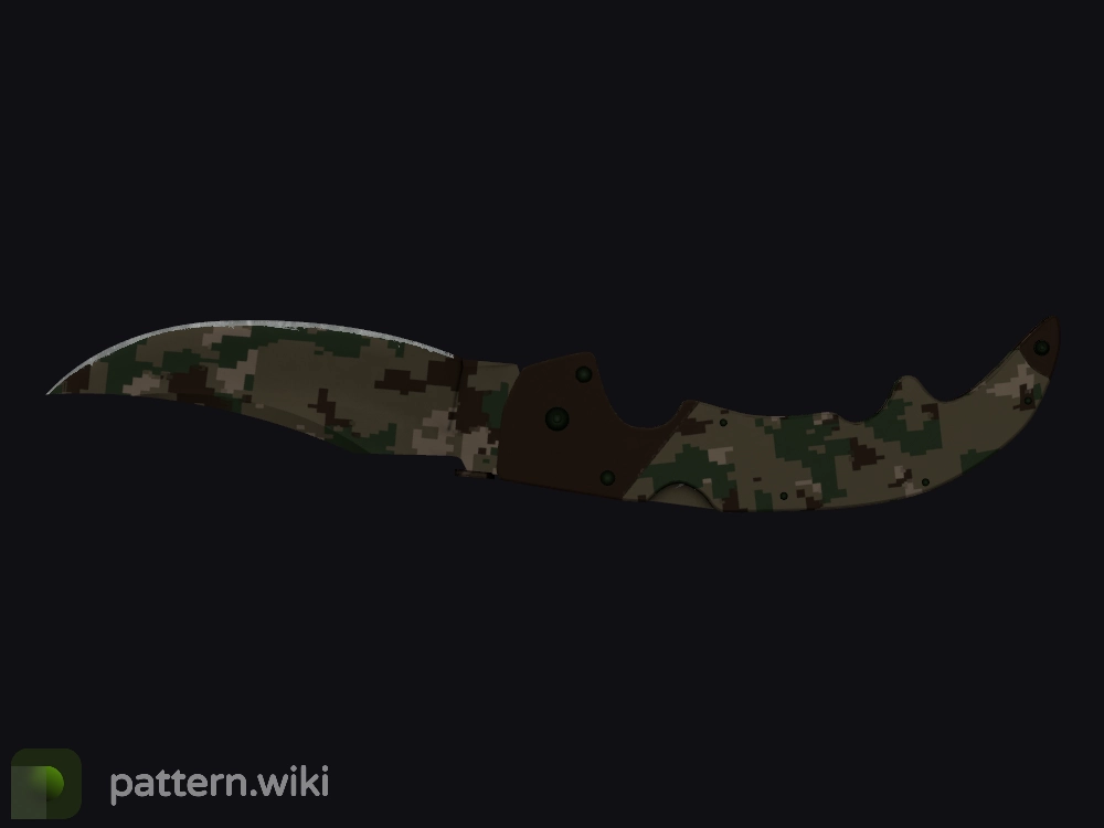 Falchion Knife Forest DDPAT seed 273