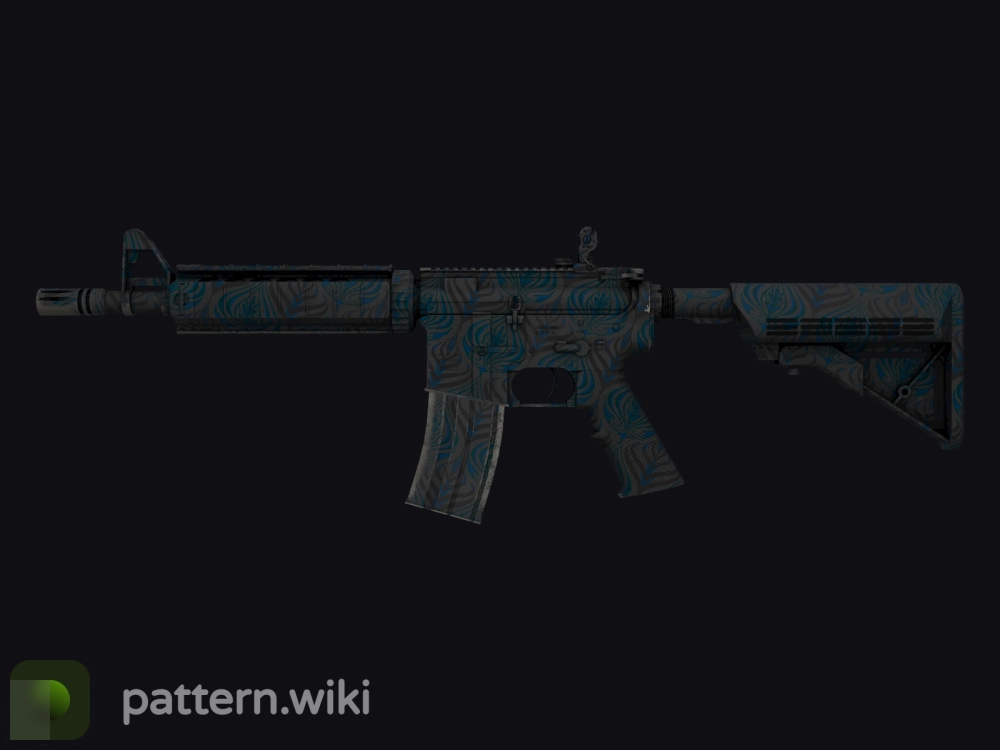 M4A4 Dark Blossom seed 226