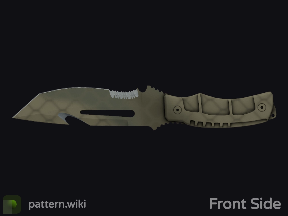 Survival Knife Safari Mesh seed 638