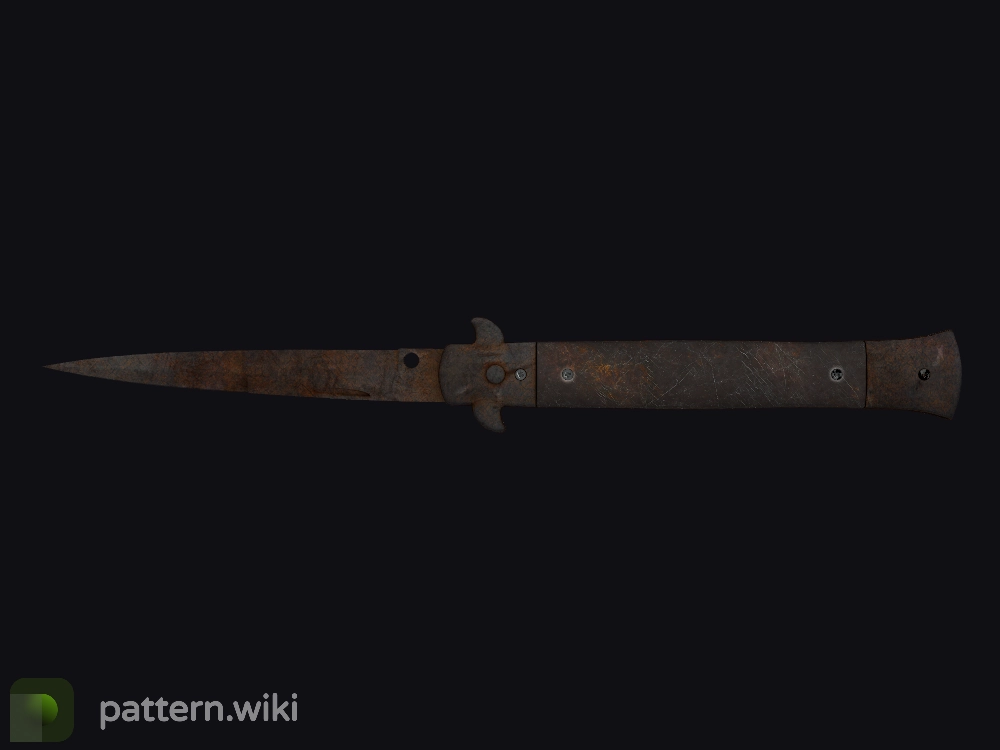 Stiletto Knife Rust Coat seed 914