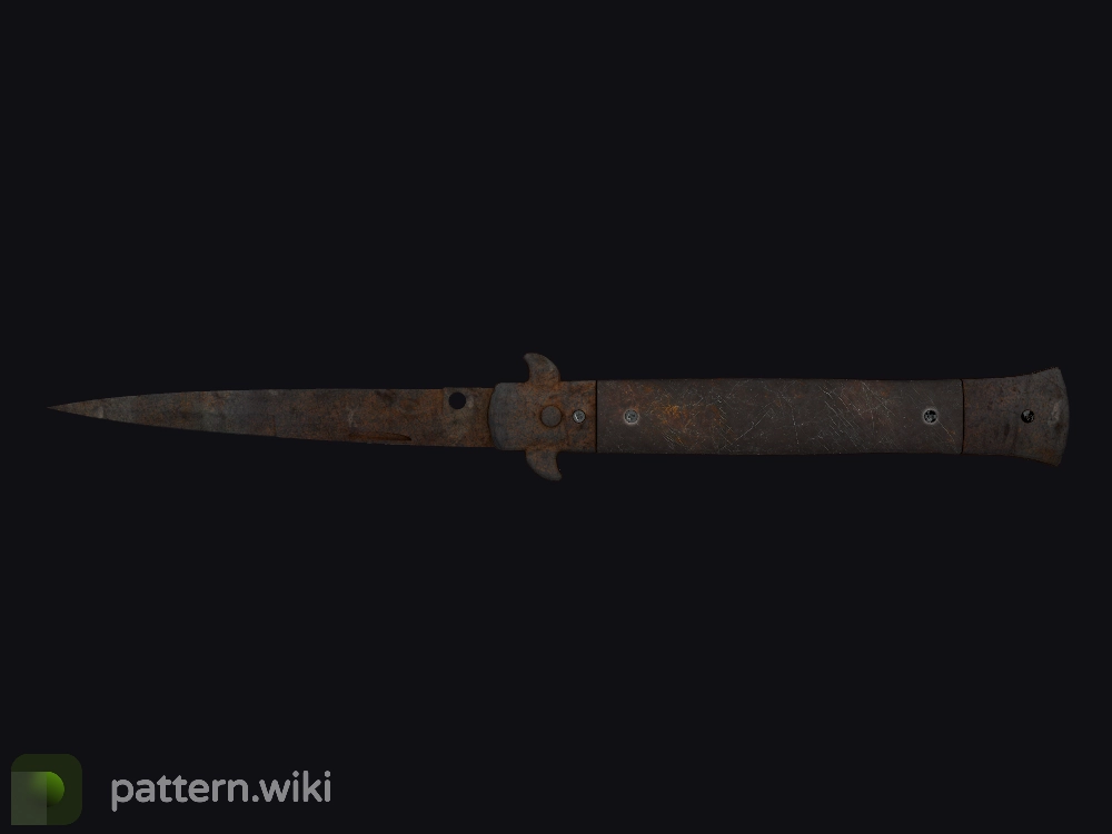 Stiletto Knife Rust Coat seed 767