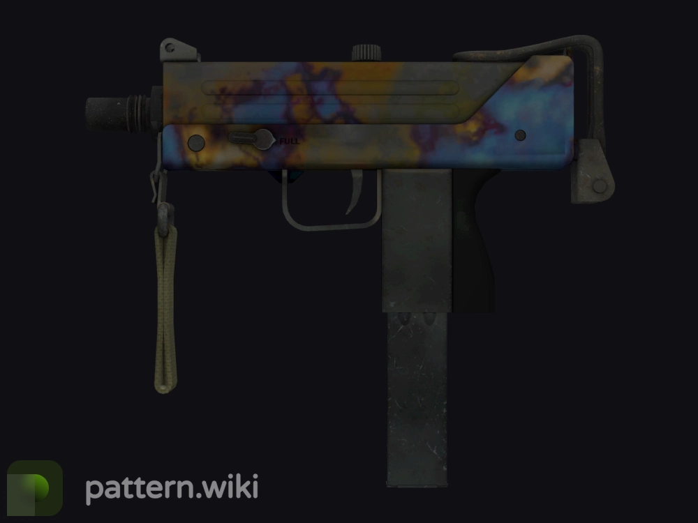 MAC-10 Case Hardened seed 118