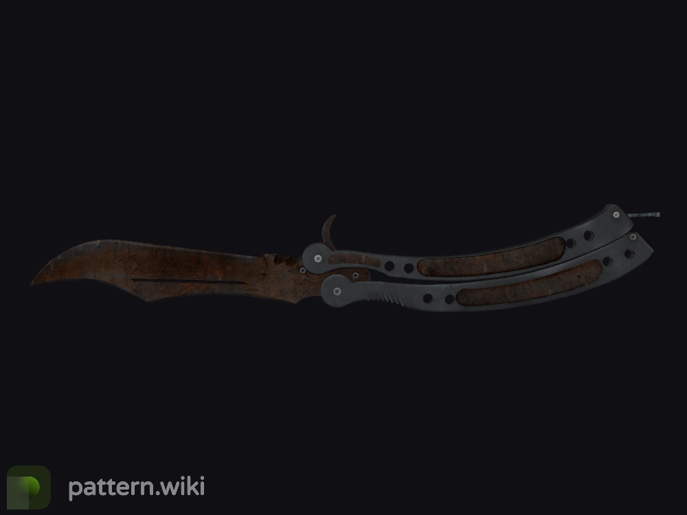 Butterfly Knife Rust Coat seed 252