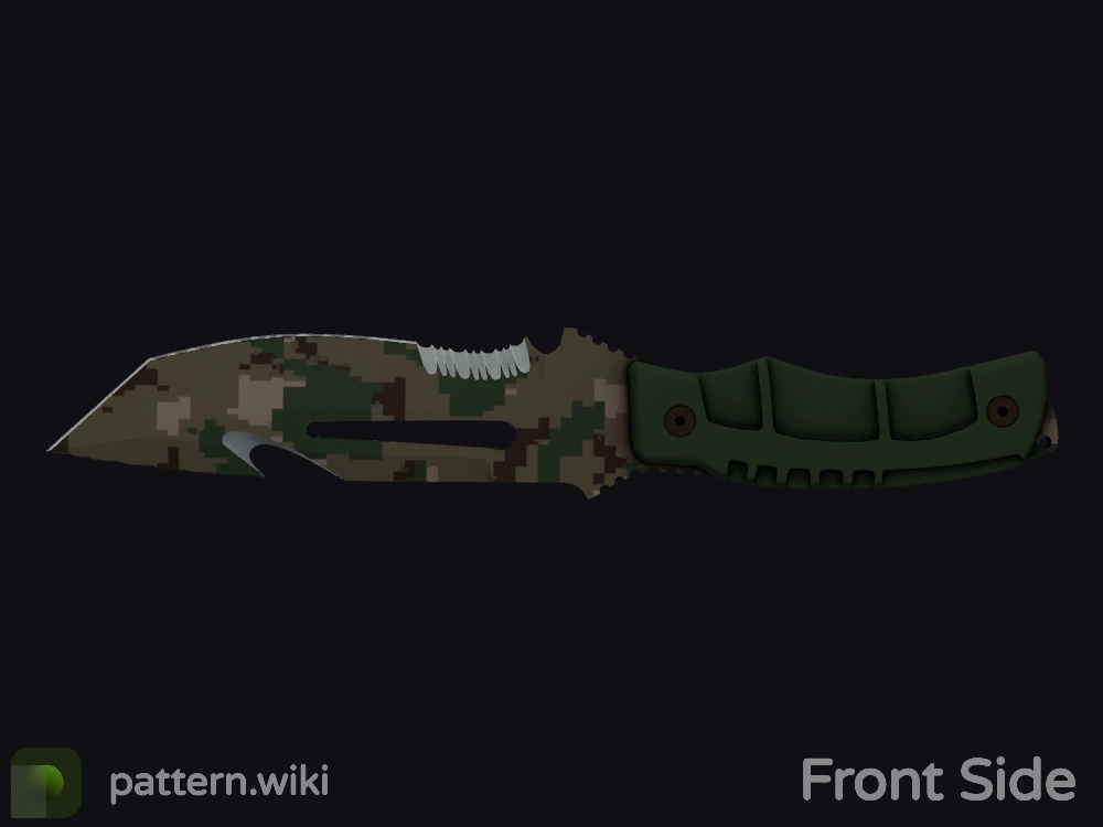 Survival Knife Forest DDPAT seed 415